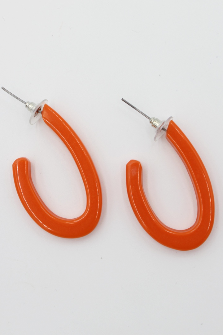 Fiesta Orange Earrings image 0